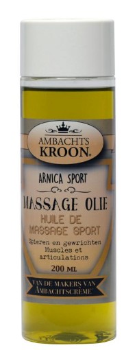 afbeelding van arnica sport massageolie