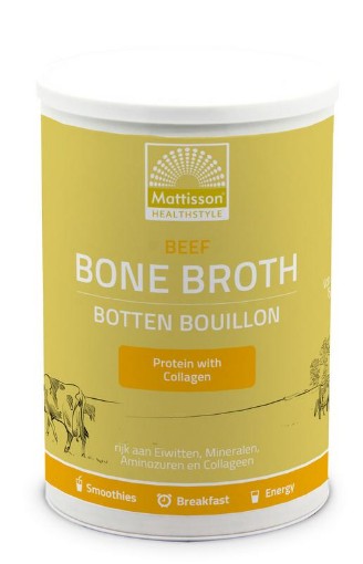 afbeelding van Beef bone broth botten bouillon