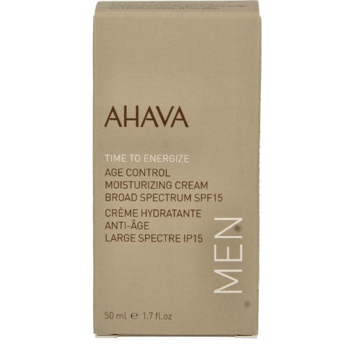 afbeelding van Ahava men age contr moist f15