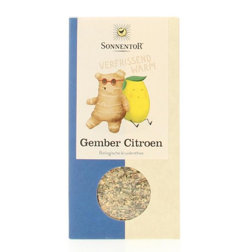afbeelding van Sonnentor gember&citr krthee