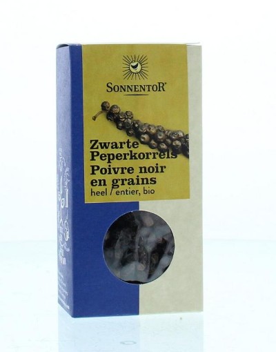 afbeelding van Sonnentor peperkorrel zwart