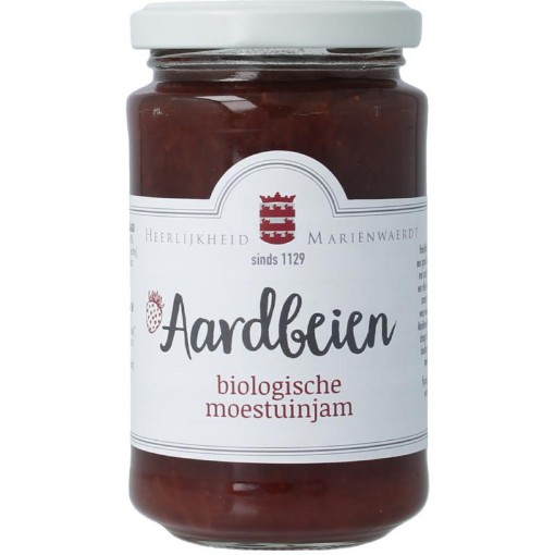 afbeelding van m waerdt moestuinjam aardbeien