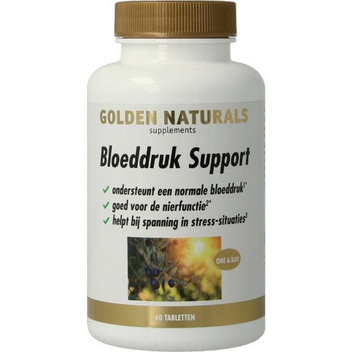 Golden Naturals Bloeddruk Support 60 tabletten afbeelding
