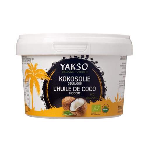afbeelding van Yakso kokos olie geurloos