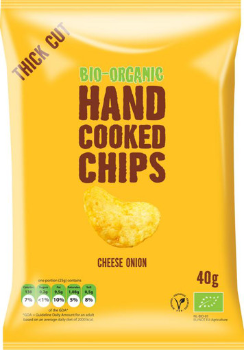 afbeelding van Trafo chips handcooked kaas&ui