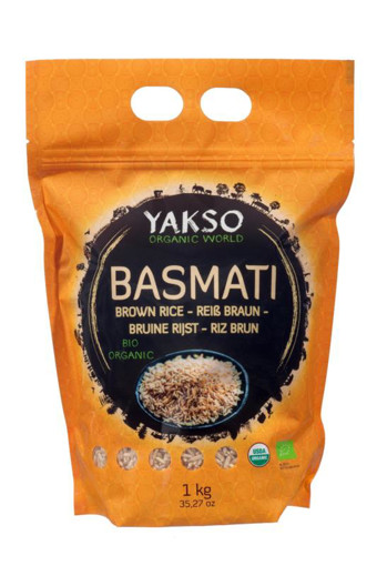 afbeelding van Yakso basmati rijst bruin