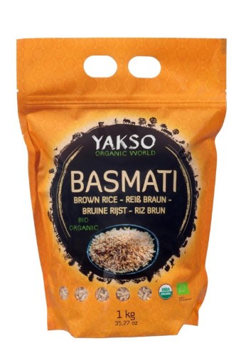 afbeelding van Yakso basmati rijst bruin