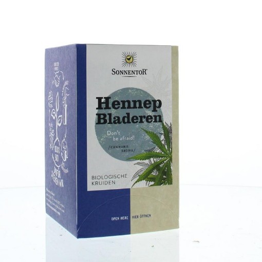 afbeelding van Sonnentor hennepblad thee