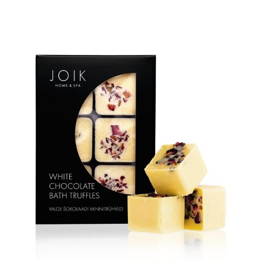 afbeelding van Joik bath truffles wh chocolat