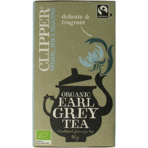 afbeelding van Clipper earl grey tea bio