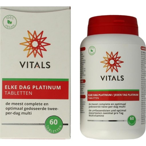 Vitals Elke dag platinum 60 tabletten afbeelding