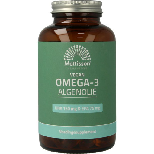 afbeelding van omega 3 algenolie vegan @