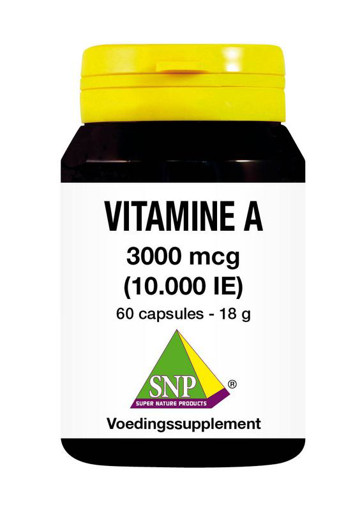 afbeelding van vitamine a 3000mcg