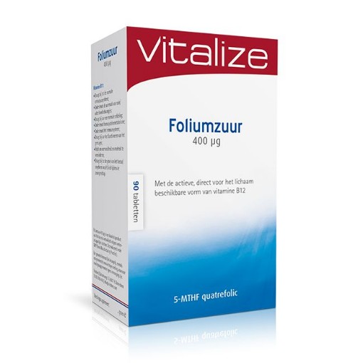 afbeelding van Foliumzuur 400 mcg