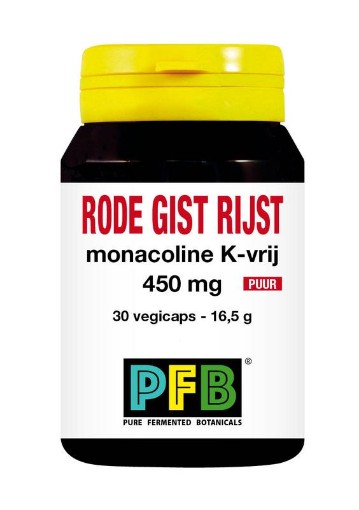 afbeelding van rode gist rijst puur