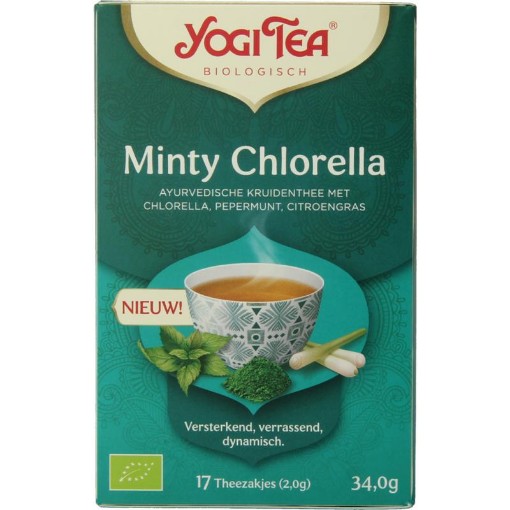 afbeelding van Yogi Tea minty chlorella