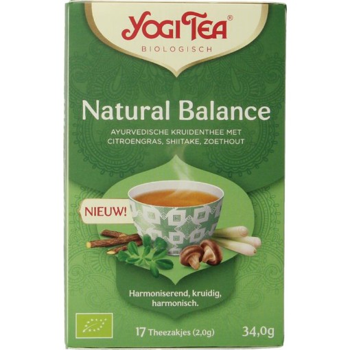 afbeelding van Yogi Tea natural balance