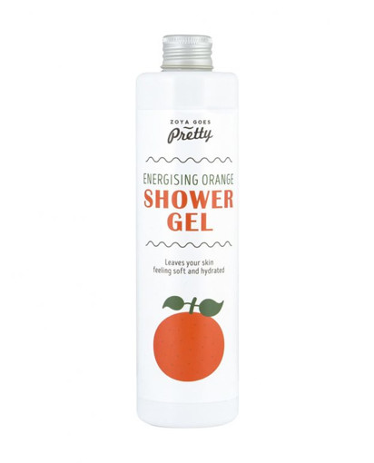 afbeelding van energising orange shower gel
