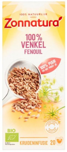 afbeelding van venkel thee 100% zon