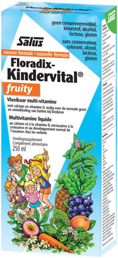 afbeelding van floradix kindervital fruity