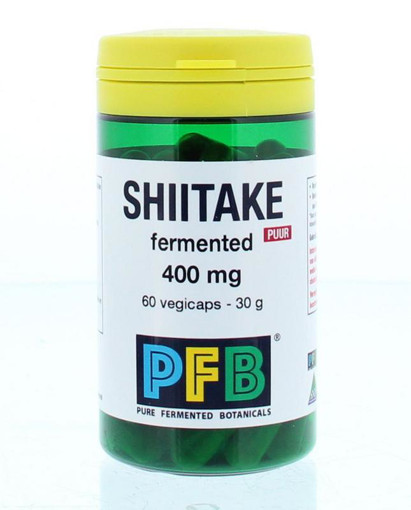 afbeelding van shiitake fermented 400mg puur