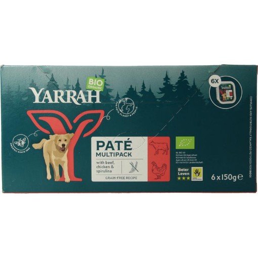 afbeelding van Yarrah hond multip pate rund/k