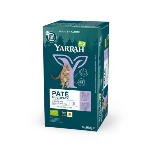 afbeelding van Yarrah kat pate kip & kalkoen