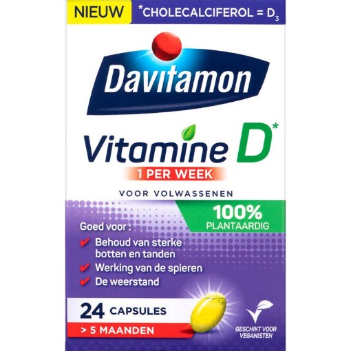 afbeelding van Davitamon vitamin d3 vegan @