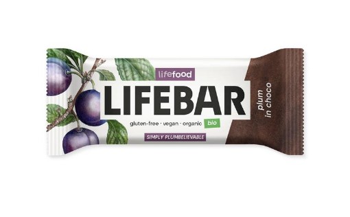 afbeelding van Lifebar inchoco plum/pruim