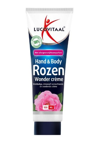 afbeelding van Lucovitaal hand body rozen cr