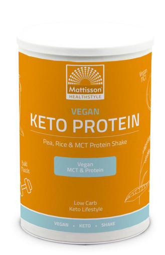 afbeelding van vegan keto protein shake matt