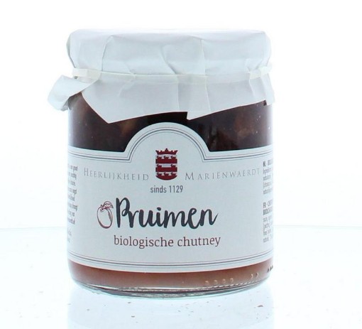 afbeelding van m waerdt pruimen chutney @