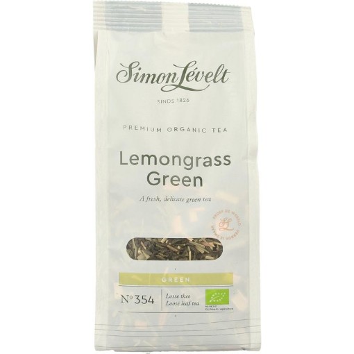afbeelding van levelt lemongrass green tea @