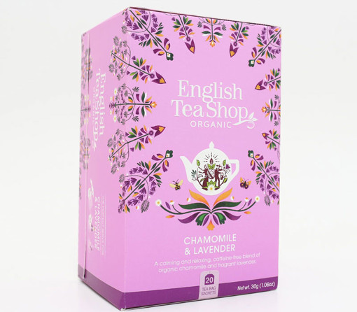 afbeelding van English Tea Shop chamomil lav