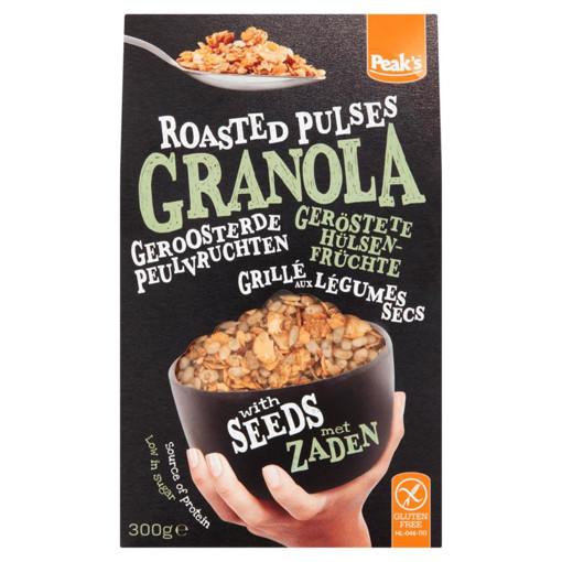 afbeelding van Granola roasted pulses with seeds