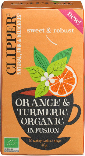 afbeelding van Clipper orange & turmeric infu