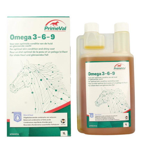 afbeelding van Primeval omega 3-6-9 paard