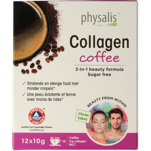 afbeelding van Physalis collagen coffee
