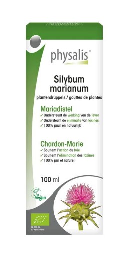 afbeelding van silybum marianum