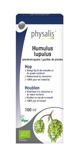 afbeelding van humulus lupulus