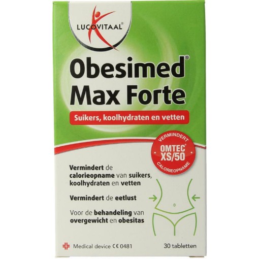 afbeelding van Lucovitaal obesimed max forte