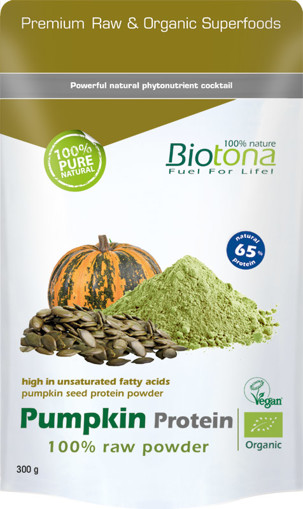 afbeelding van Biotona pumpkin protein powder