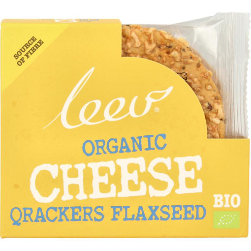 afbeelding van Leev bio oude kaas cracker