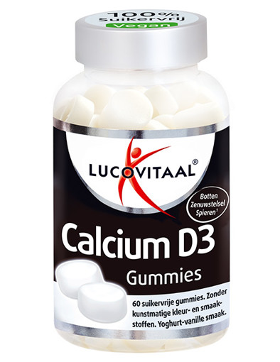afbeelding van Lucovitaal calcium d3 gum pk