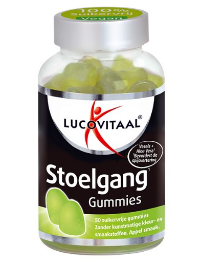 afbeelding van Lucovitaal stoelgang gummie pk