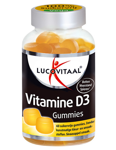 afbeelding van Lucovitaal vitamine d3 gum pk