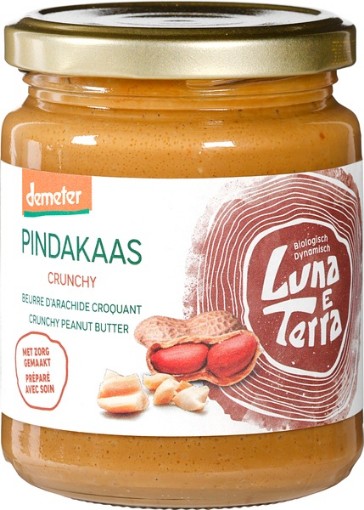 afbeelding van pindakaas crunchy