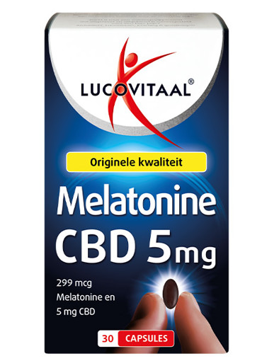 afbeelding van Melatonine CBD 5 mg
