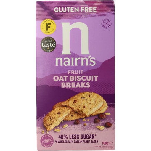 afbeelding van Nairns biscuit breaks oats&fru