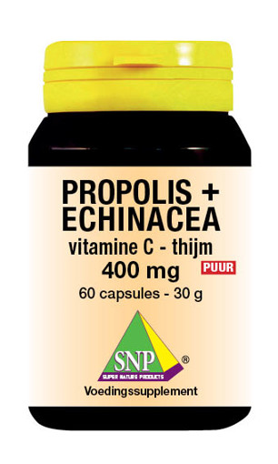 Afbeelding-van-Propolis-Echinacea-Vitamine-C-Thijm-400-mg-SNP-60-capsules